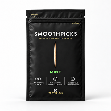Mint flavored toothpicks